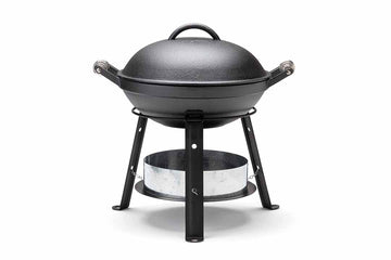 cast iron charcoal oven