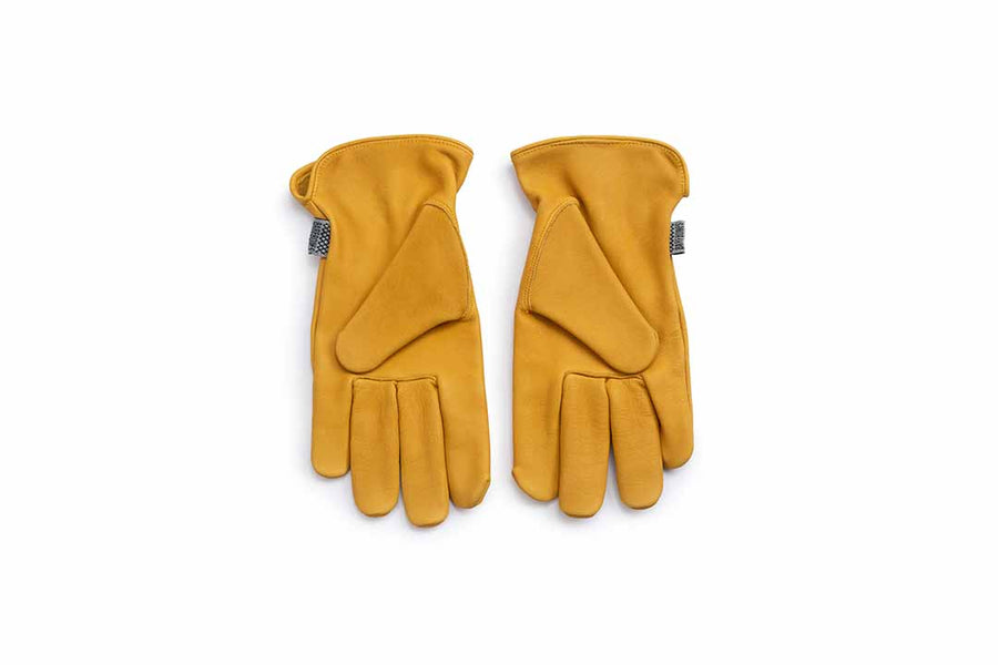 barebones leather garden gloves