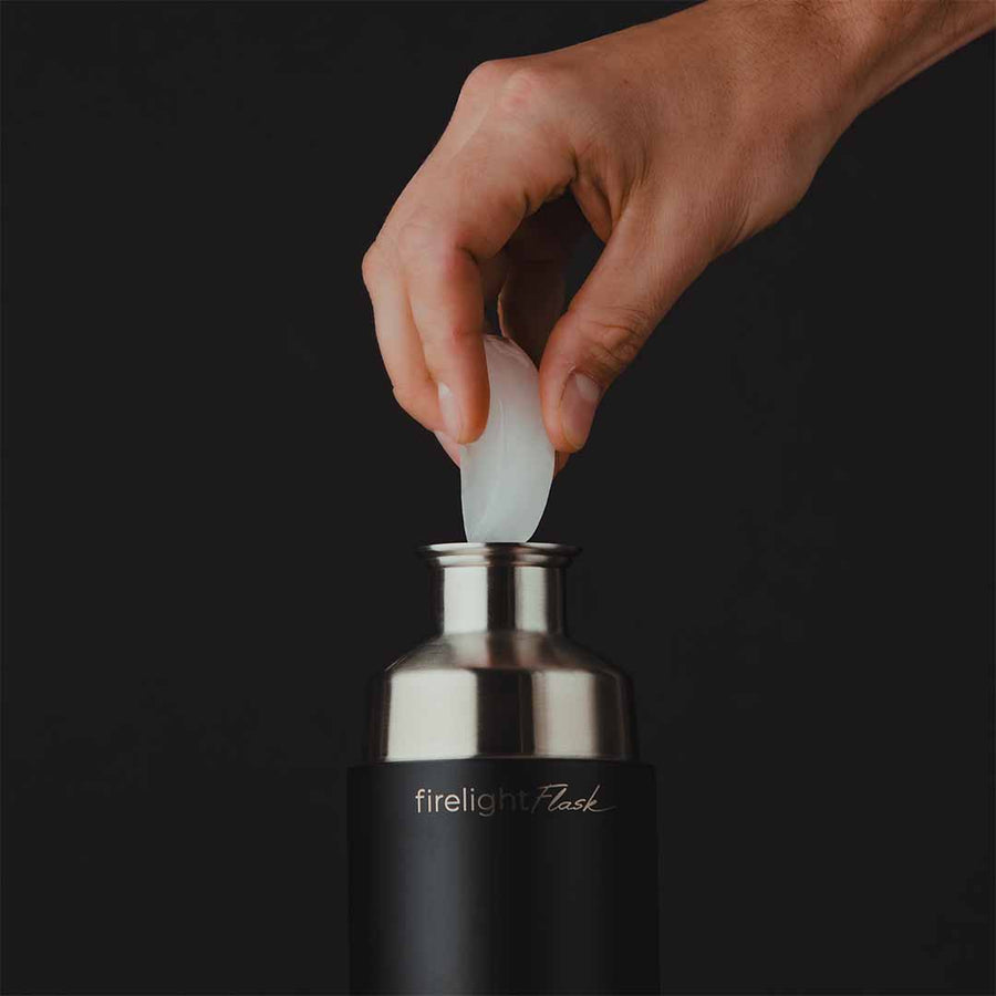 High Camp Flasks Firelight 750 Flask V2 - Onyx