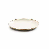 Enamel 2-Tone Deep Plate Set - Olive Drab
