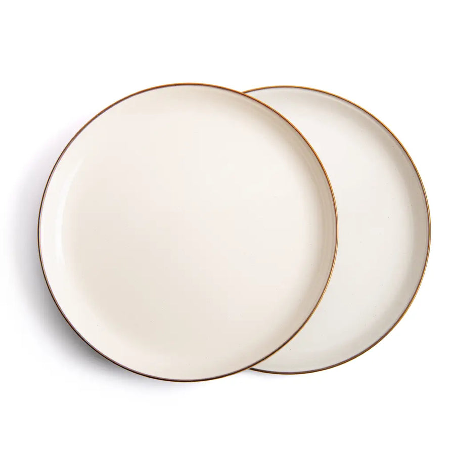 Enamel 2-Tone Deep Plate Set - Deep Indigo