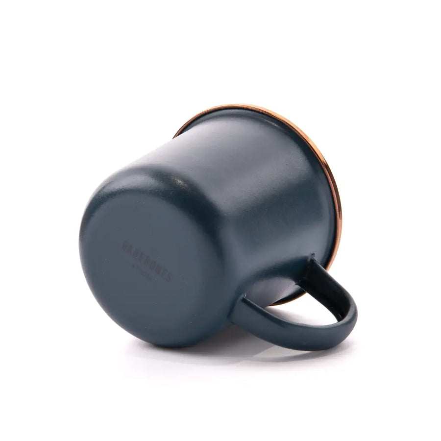 Enamel 2-Tone Mug Set - Deep Indigo