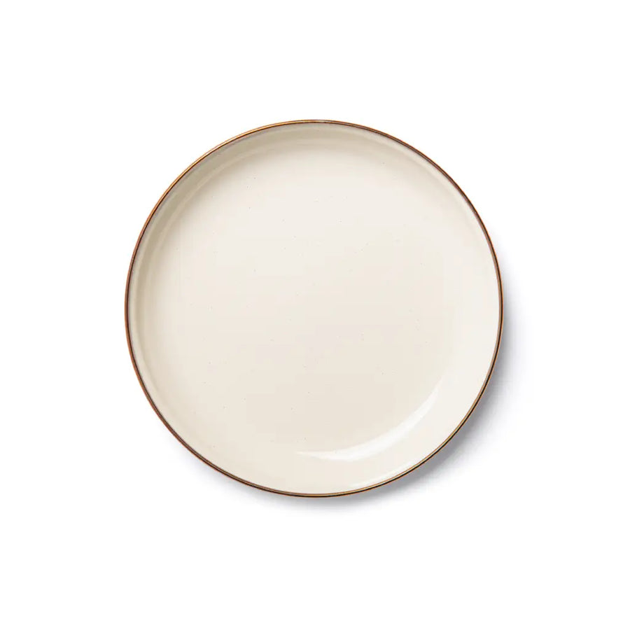 Enamel 2-Tone Salad Plate Set - Deep Indigo