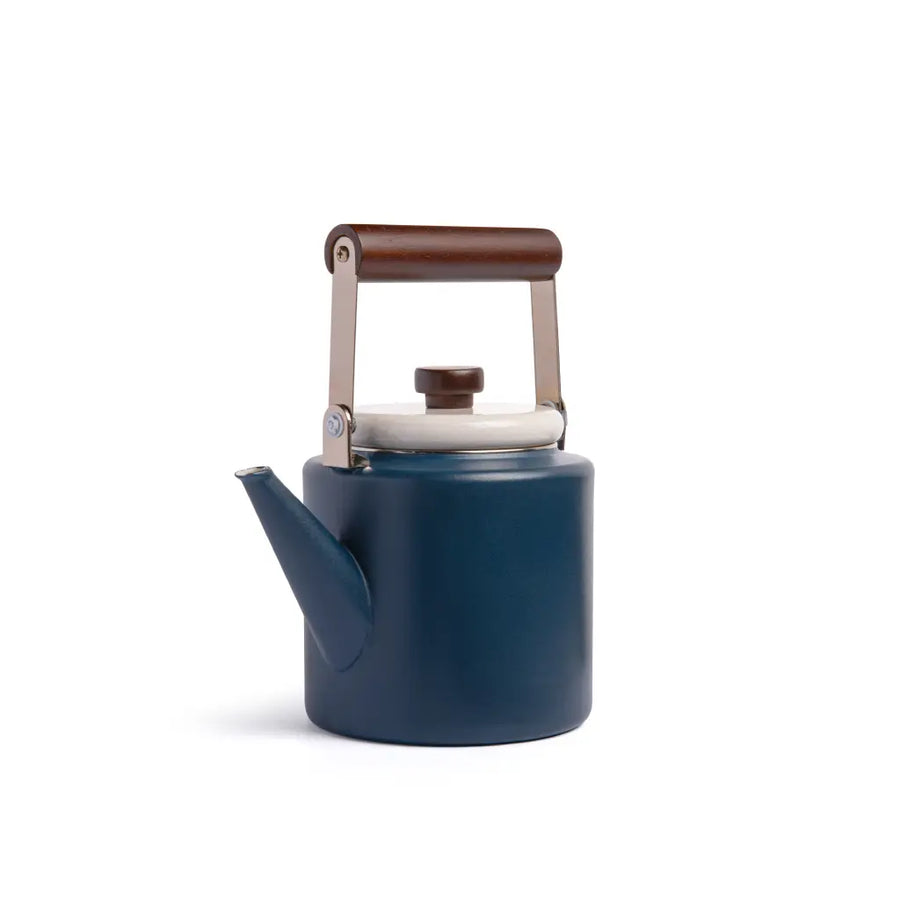 Enamel 2-Tone Kettle - Deep Indigo