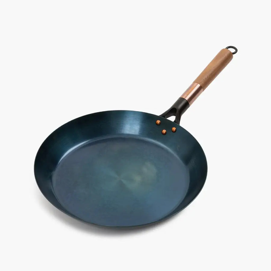 Blue Carbon Steel Skillet - 12