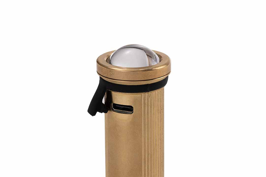 Mini Flashlight - Brass