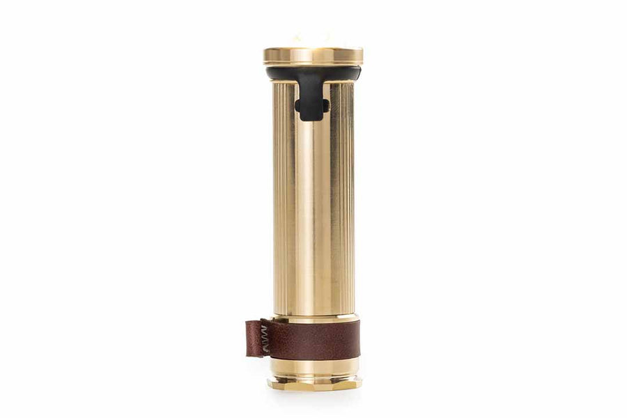 Mini Flashlight - Brass