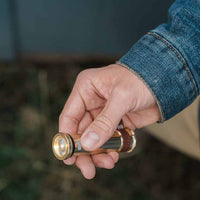 Mini Flashlight - Brass