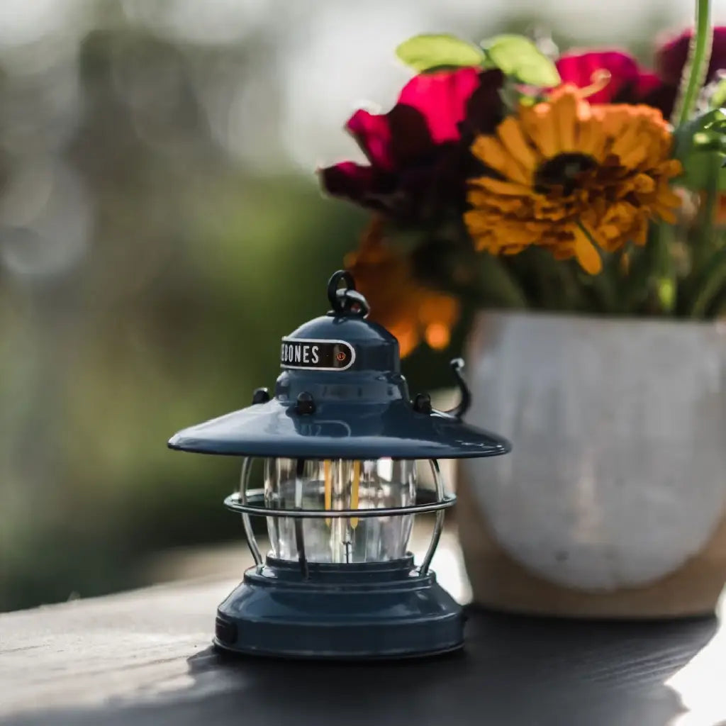 Edison Mini Lantern - Ocean Blue | Barebones Australia - Barebones