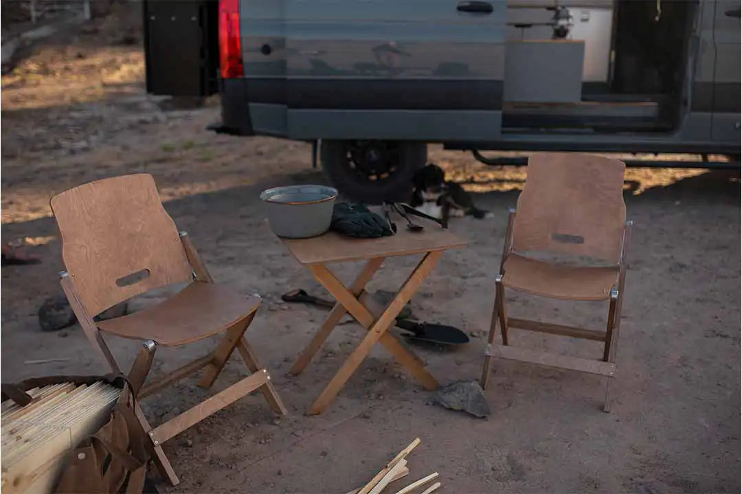 Ridgeline Wood Folding Chair | Barebones Australia - Barebones