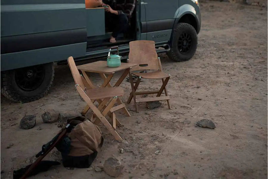 Ridgeline Wood Folding Table