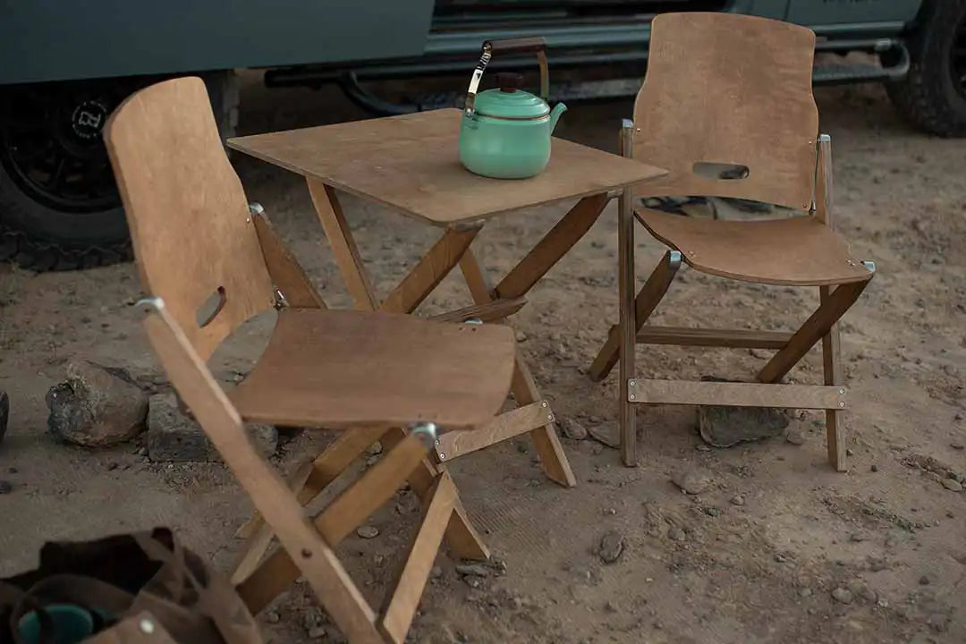 Ridgeline Wood Folding Table | Barebones Australia - Barebones