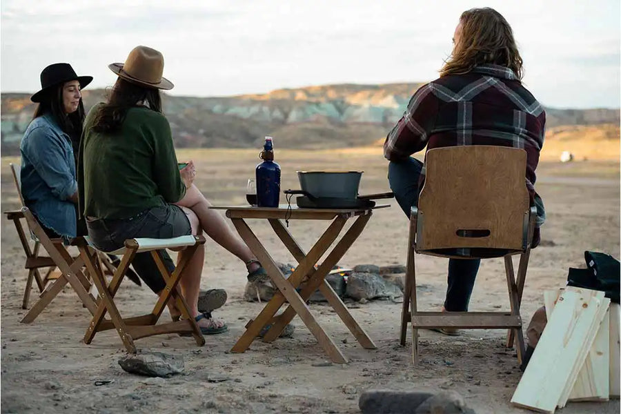 Ridgeline Wood Folding Table