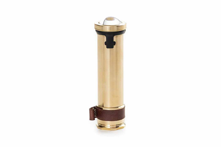 Mini Flashlight - Brass