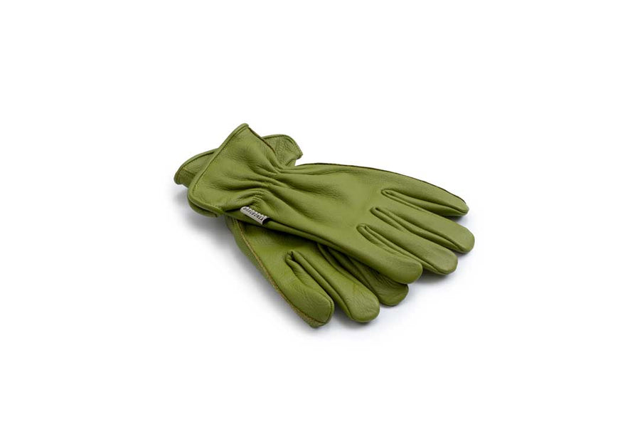 barebones living gardening gloves leather