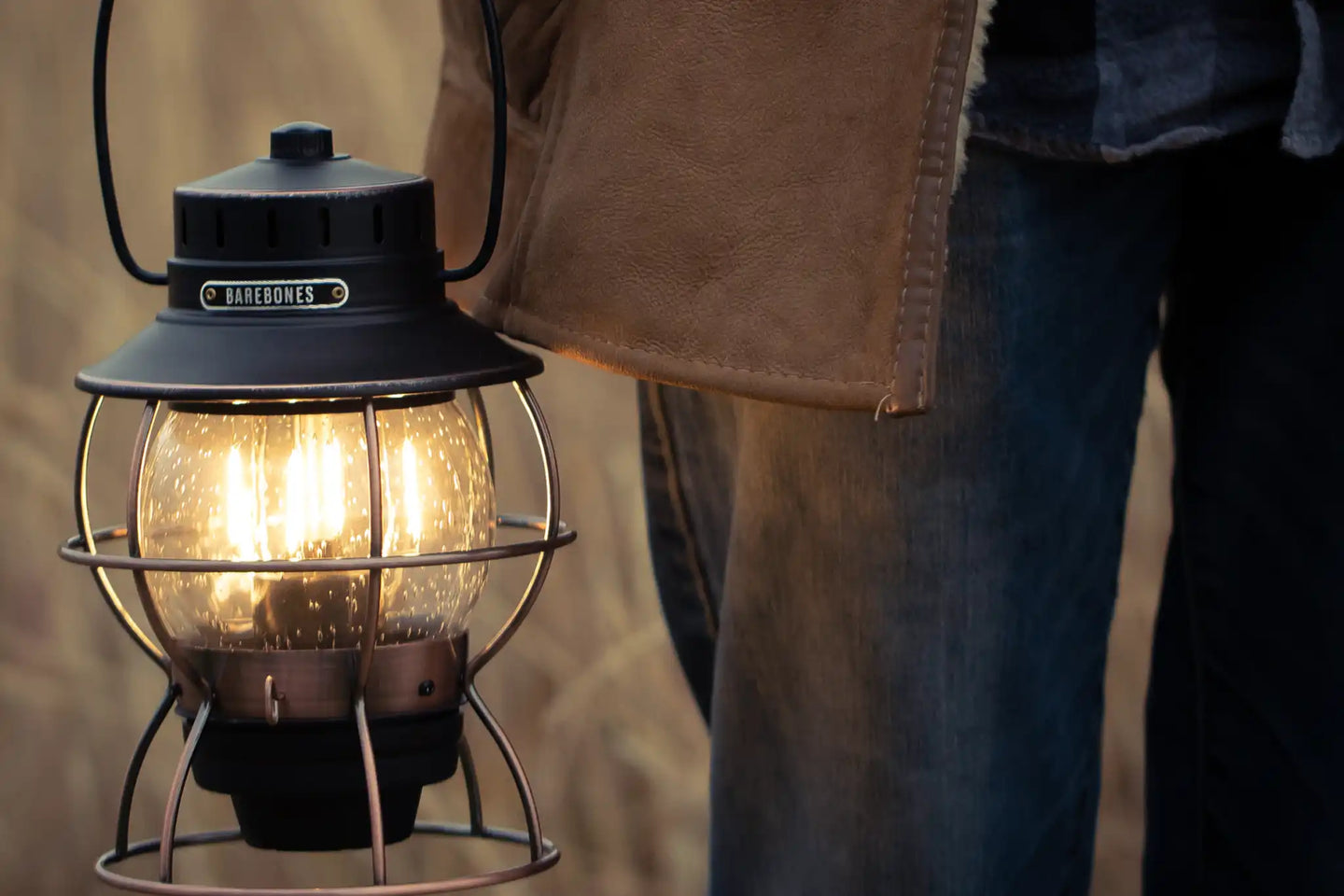 barebones railroad lantern