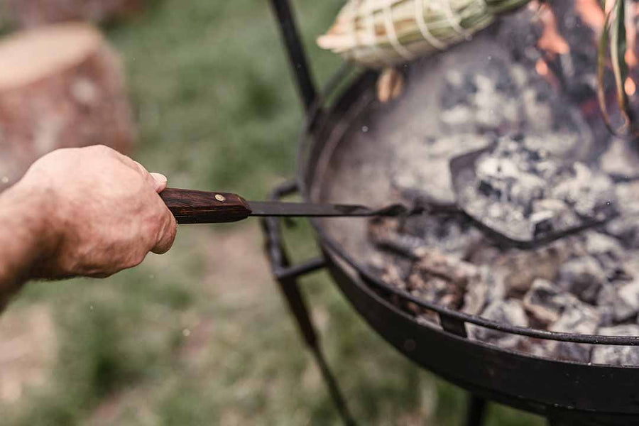 outdoor grill charcoal shovel