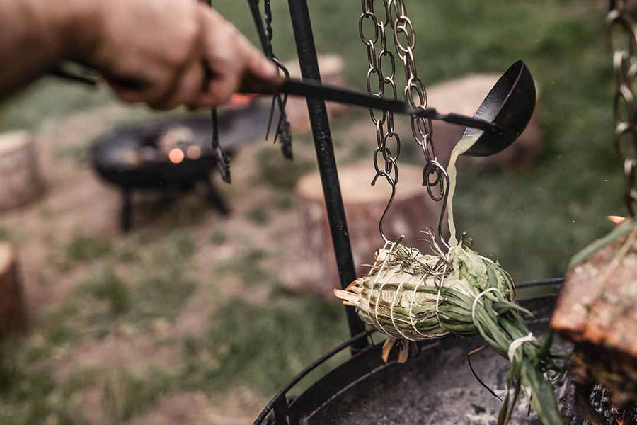 campfire cooking ladle
