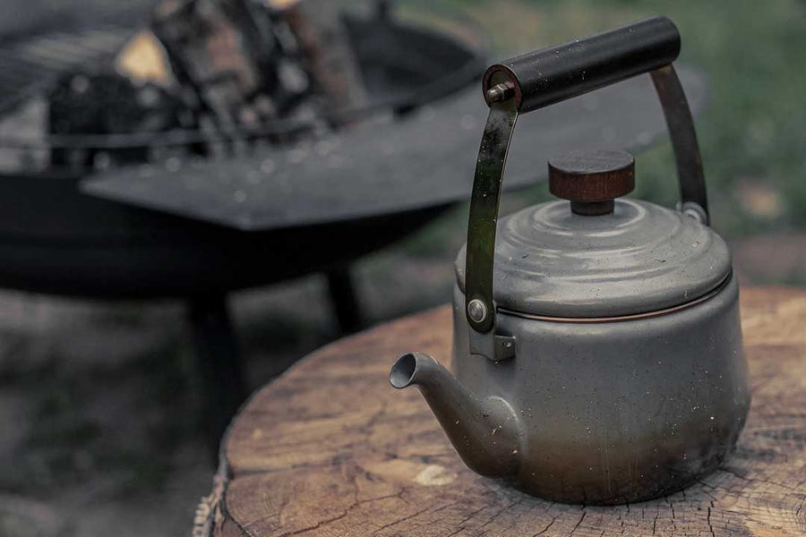 campfire cooking teapot