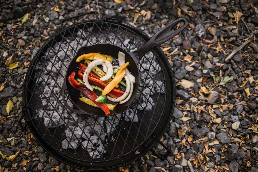 charcoal cooking tray