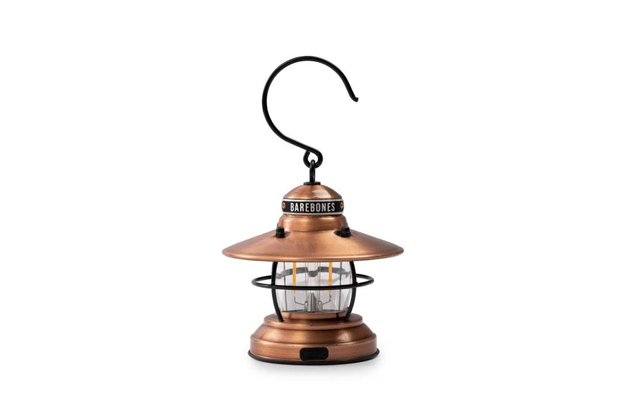 edison mini lantern vintage copper