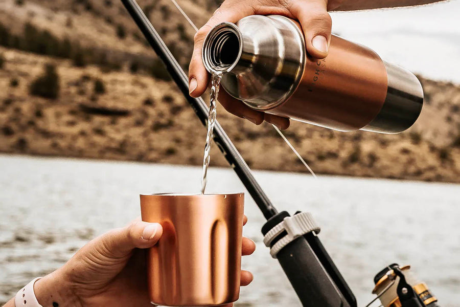 High Camp Flasks Firelight 750 Flask - Copper