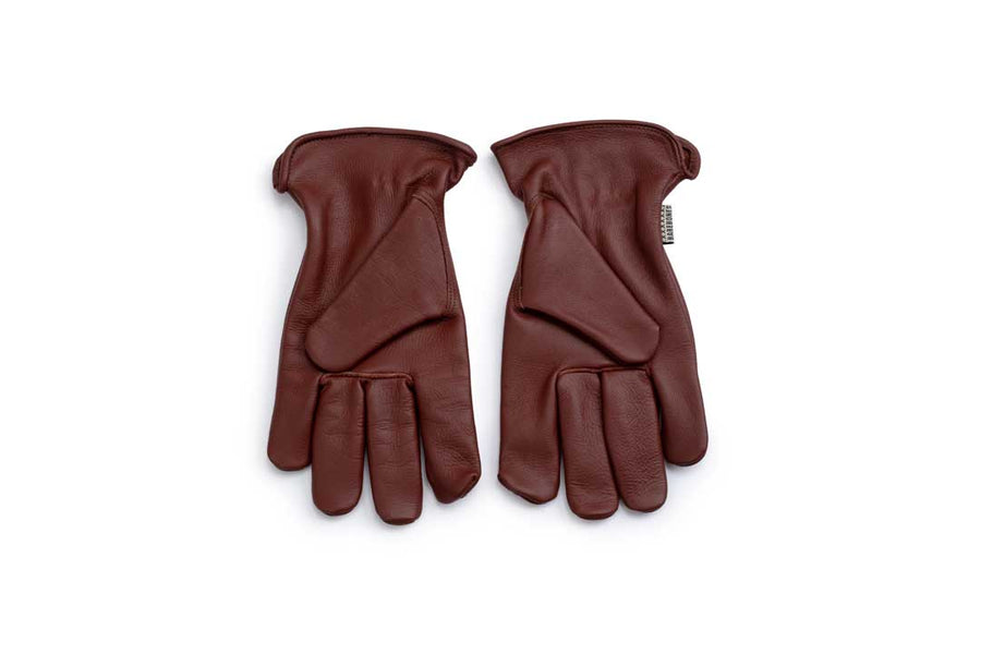 barebones leather garden gloves