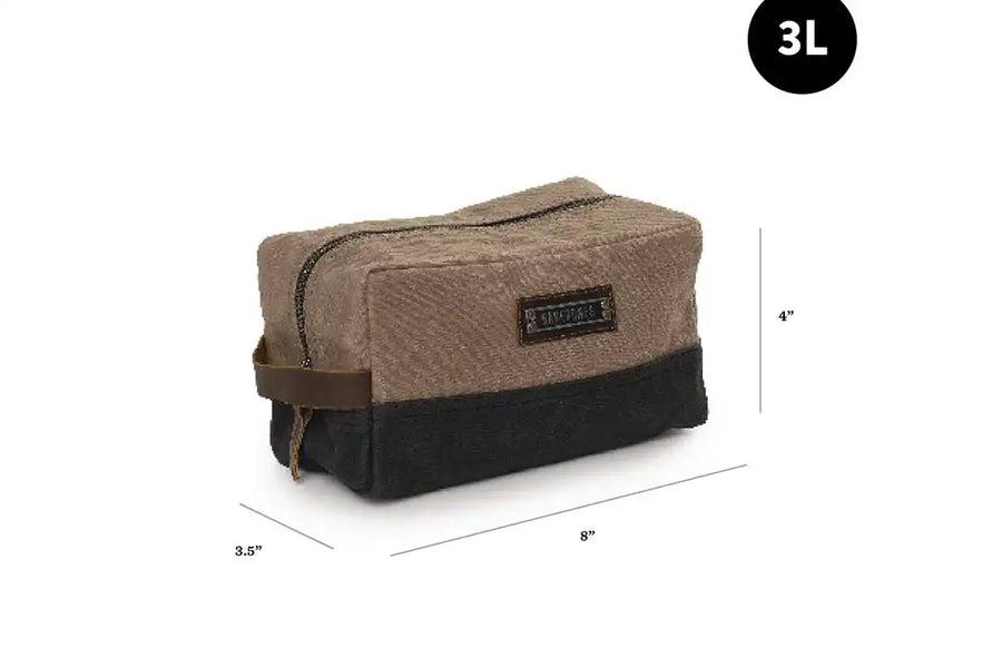 Neelum Dopp Kit (Khaki) - Large