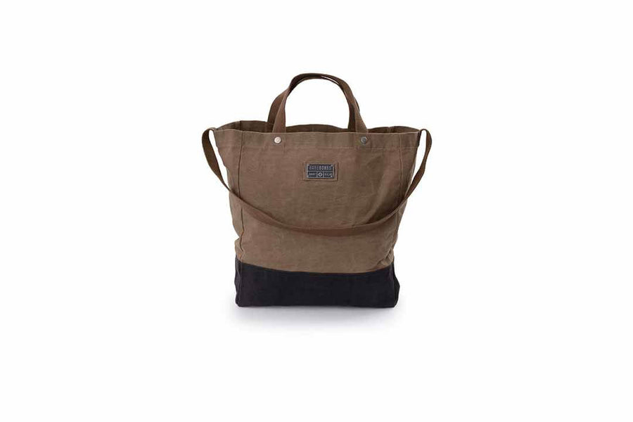 waxed canvas tote bag large
