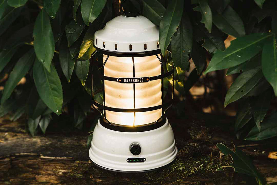 Forest Lantern - Vintage White