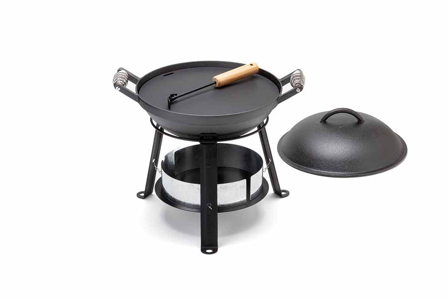 cast iron charcoal oven