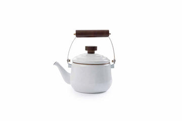 Enamel Teapot Eggshell